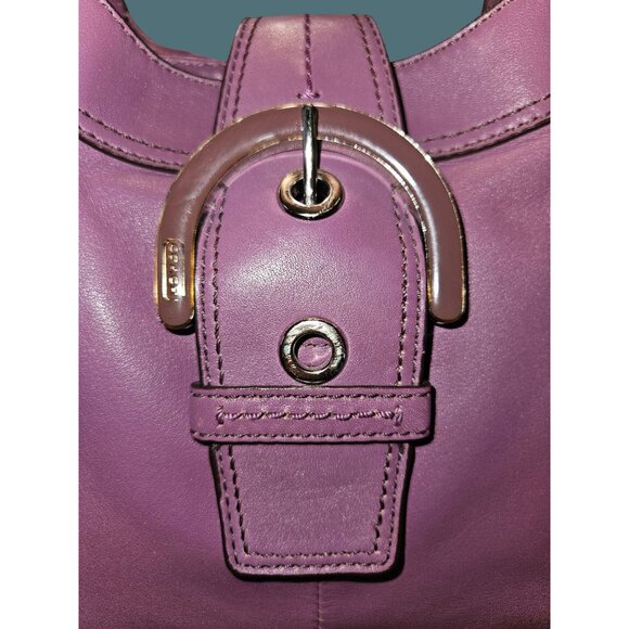 Coach Vintage Soho Lynn Multi Compartment Shoulder Hobo Leather Bag - Picture 3 of 14